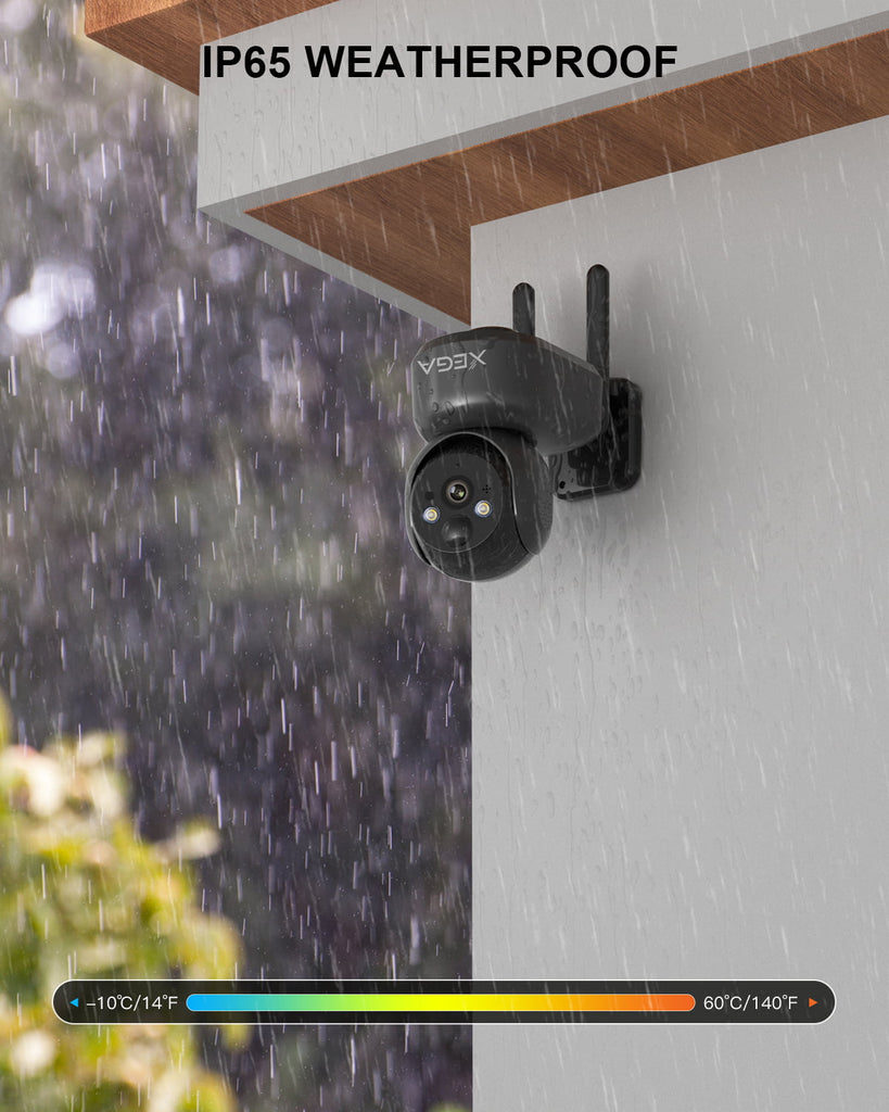 Xega 4G Indoor Surveillance Camera With Sim Card, 360 Degree Indoor Dog Camera With App, 2k Surveillance Camera With Recording, Real-Time Alarm, Sd&Cloud Storage, Two-Way Audio, Night Vision